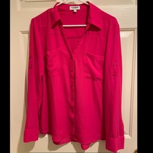 Express Pink Portofino Shirt